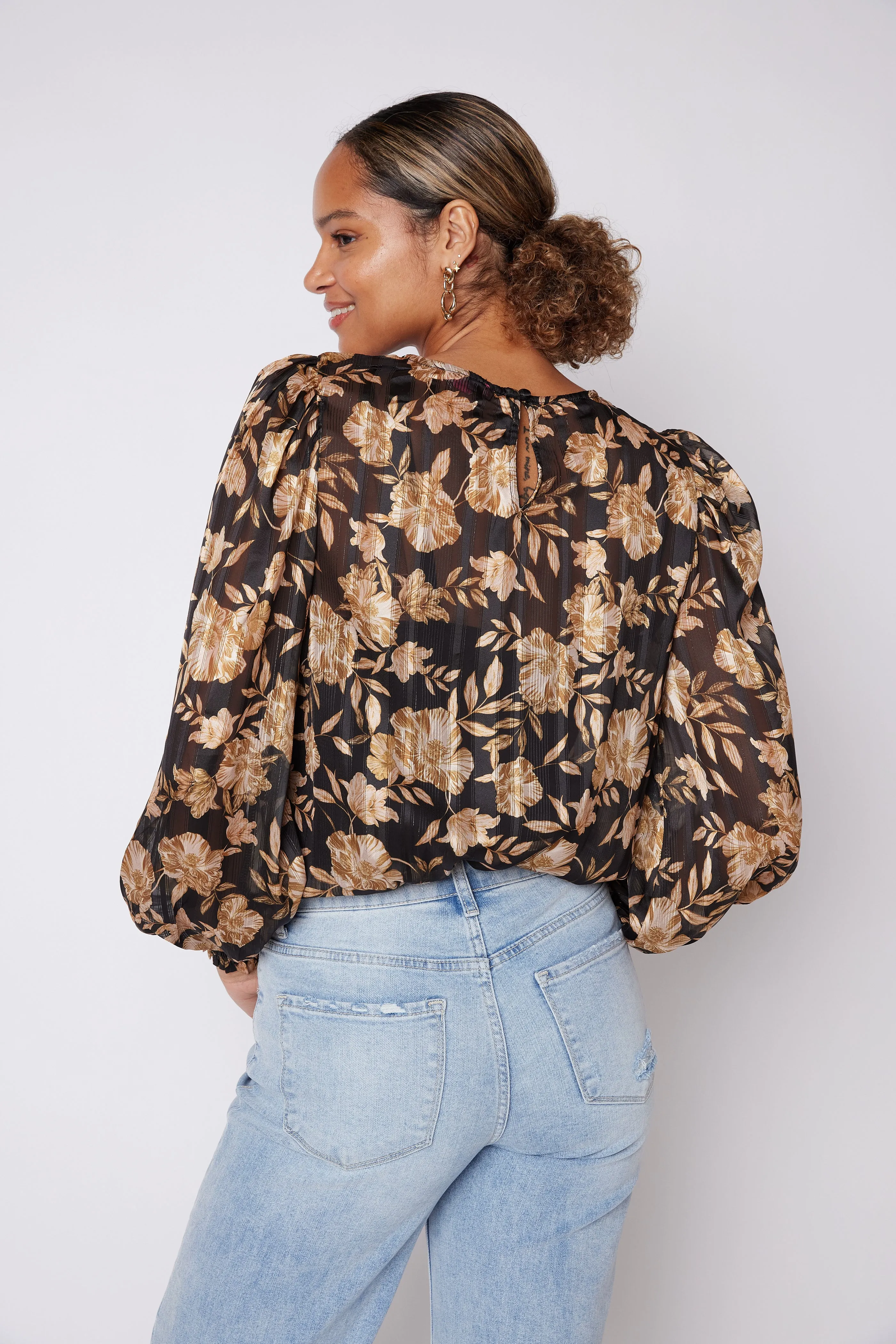 Tessa Floral Long Sleeve Blouse