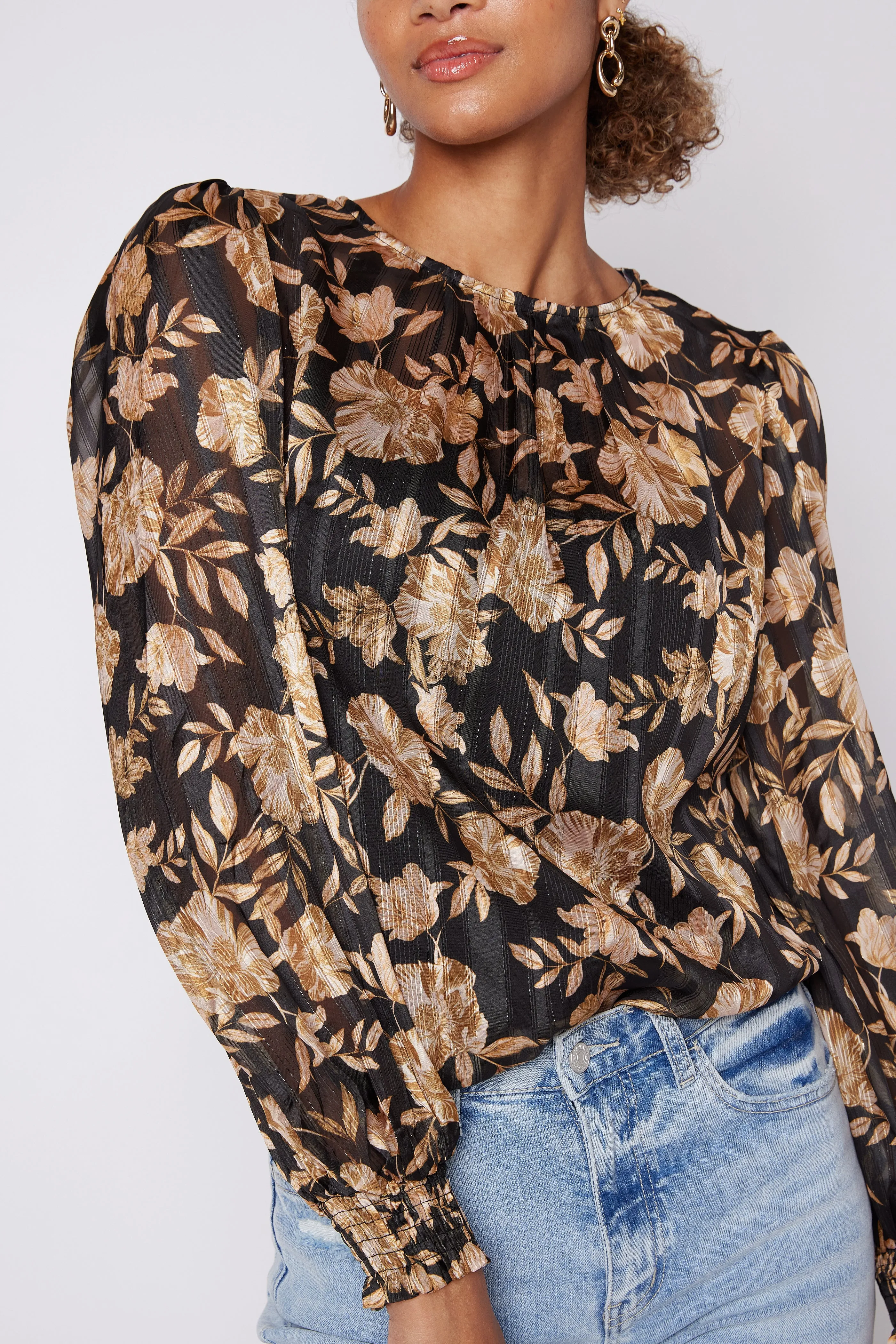 Tessa Floral Long Sleeve Blouse