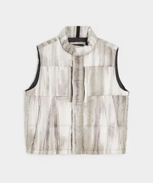 Todd Snyder X Woolrich Abstract Striped Vest