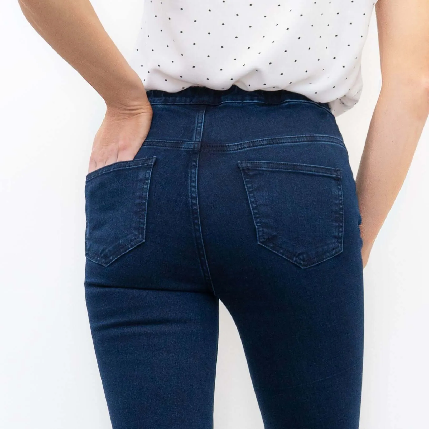 White Stuff Janey Indigo Blue Denim Skinny Jeans