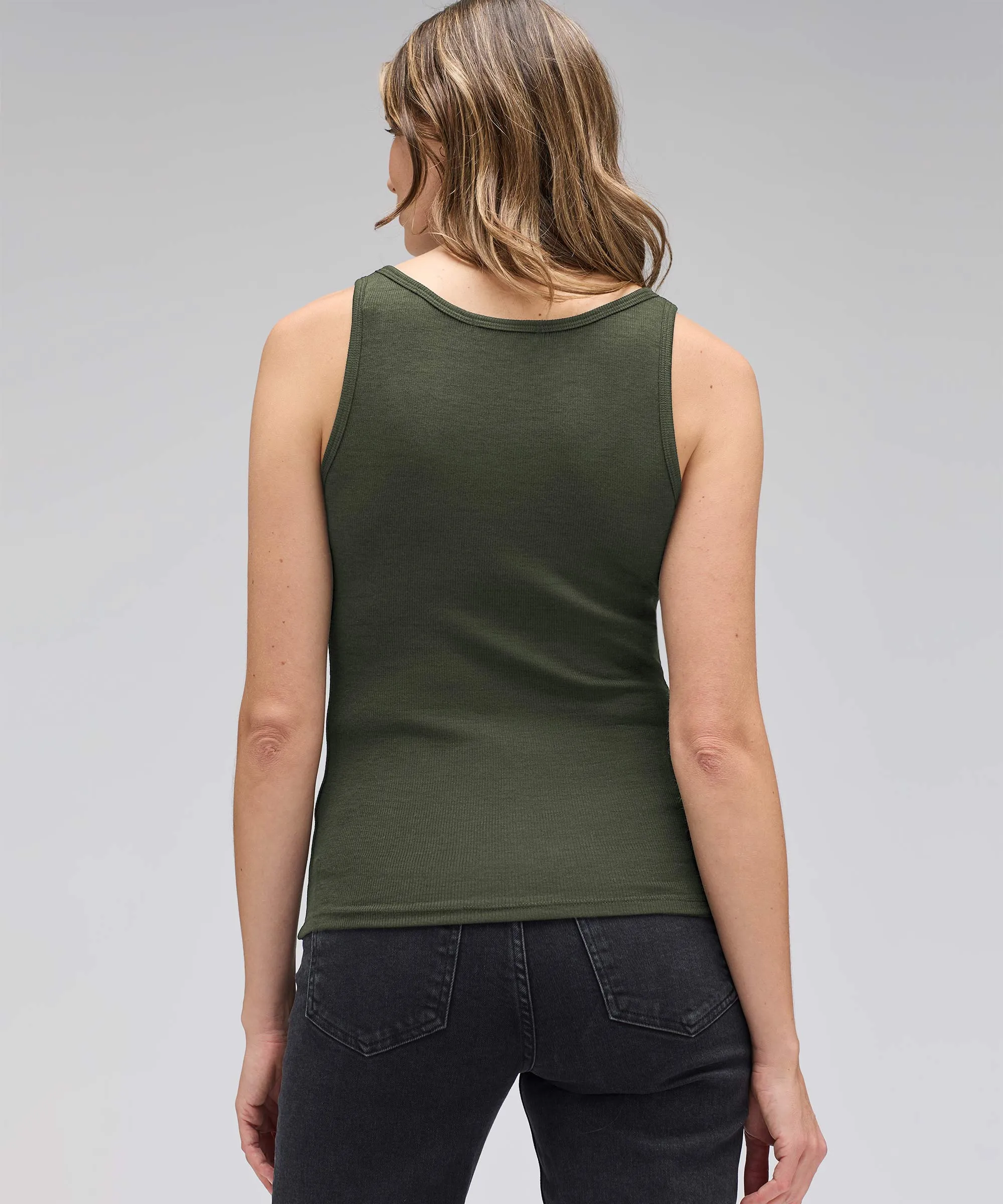 Women's Merino Rib Tank