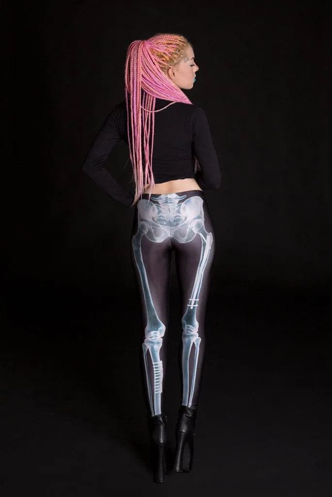 X-Ray Skeleton Leggings