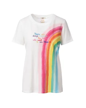 Zoey Rainbow Printed